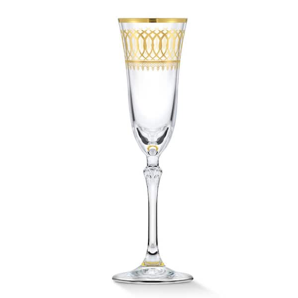 Starlight Stemless Champagne Flute - Tara Laurent Home