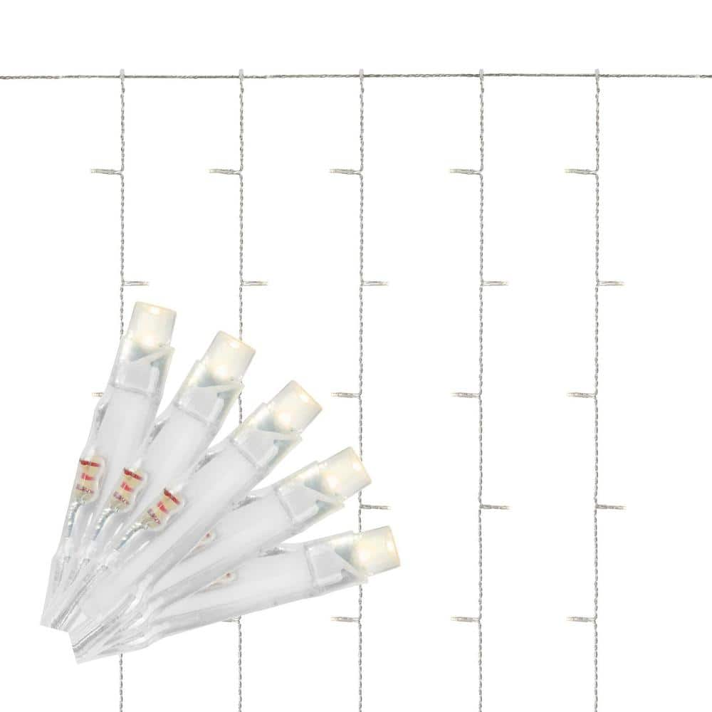 600 Count Warm White Weeping Willow LED Icicle Lights