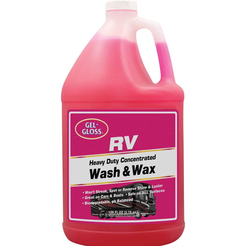 REVI ウォッシングジェル Gel Gloss 128 oz. Gel Gloss RV Wash and Wax WW-128 - The Home Depot