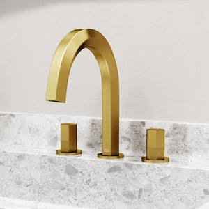 Hart Two Handle Bathroom Faucet in Matte Brushed Gold