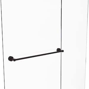 Waverly Place 30 in. Over-the-doorShower Door Towel Bar in Antique Bronze