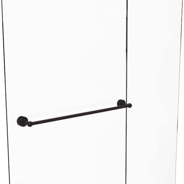 Waverly Place 30 in. Over-the-doorShower Door Towel Bar in Antique Bronze