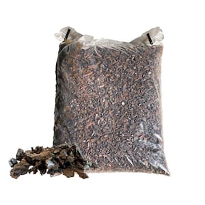 Brown Rubber Playground and Landscape Mulch, 1.5 CF Bag ( 11.2 Gallons/42.3 Liters)