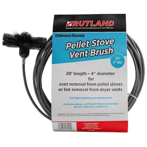 4 in. Pellet Stove/Dryer Vent Brush
