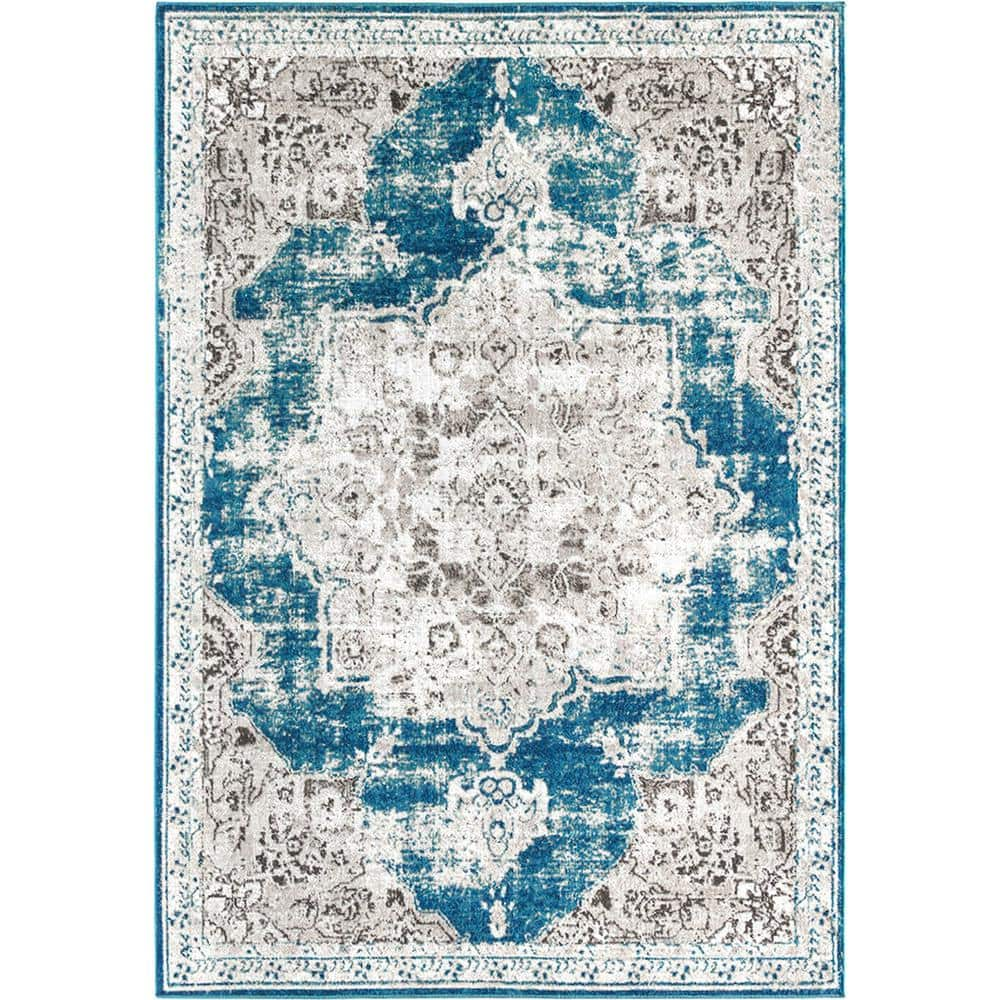 Avalon Fiesta Teal Bath Mat – Covered By Rugs