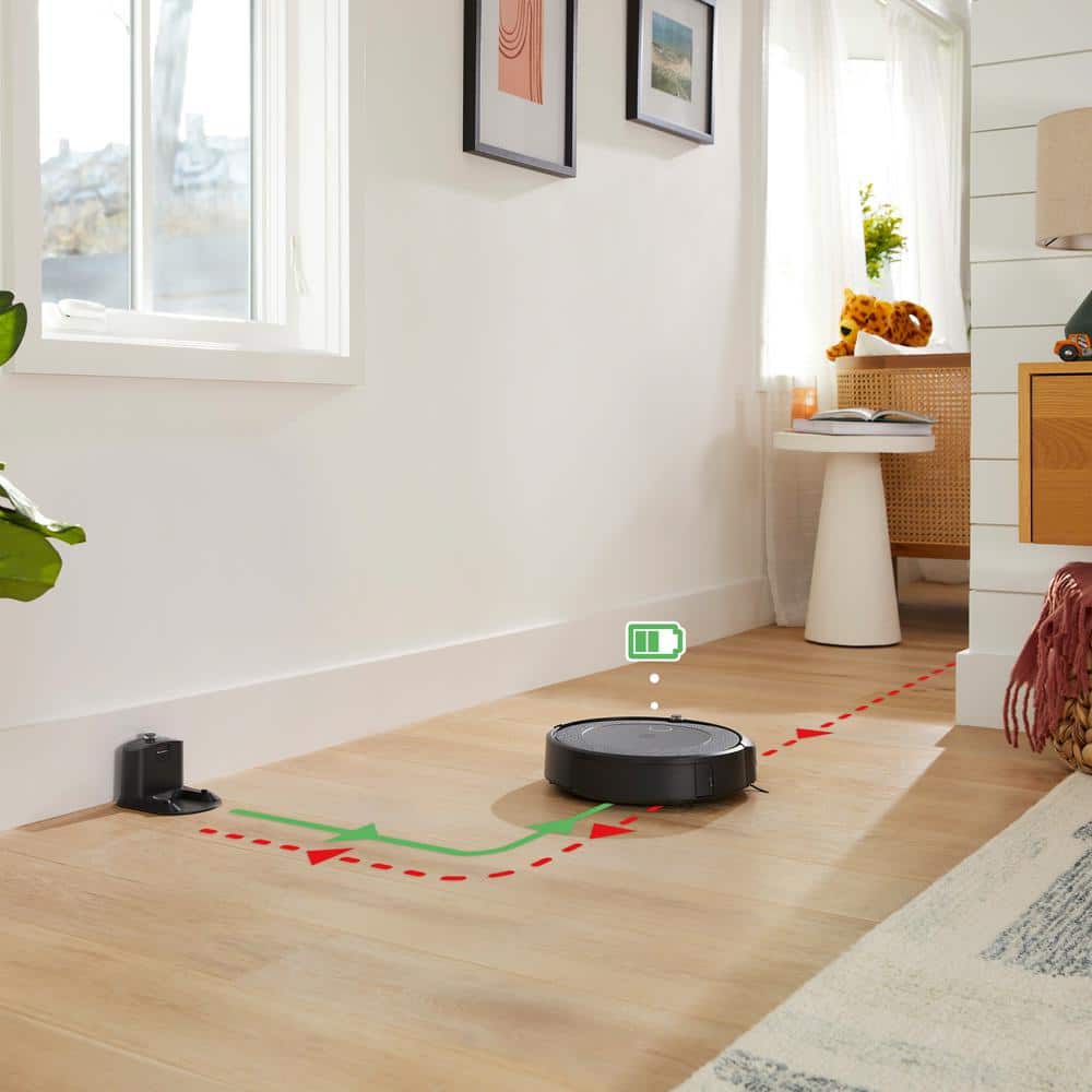 Roomba i3 EVO (3150) Robot Vacuum - Now Clean by Room with Smart Mapping, Ideal for Pet Hair, Carpet and Hard Floor