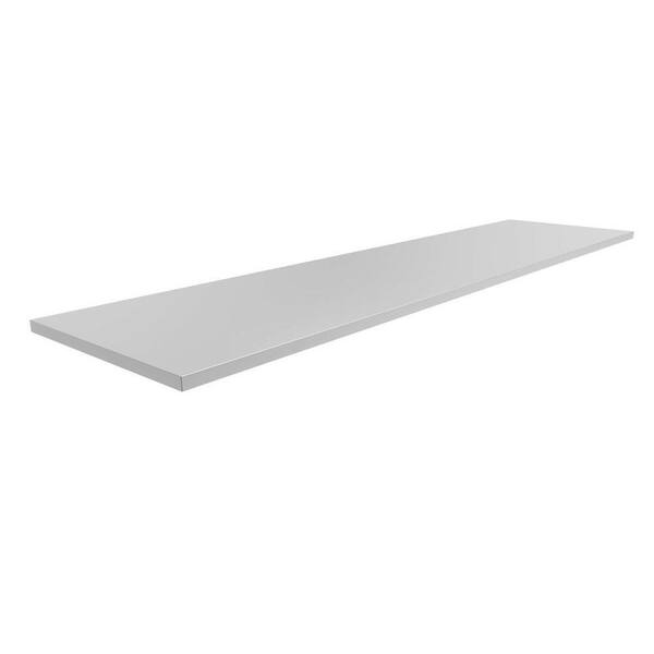 NewAge Products 96x1.25x24 in. Outdoor Kitchen Stainless Steel Countertop for Stainless Steel Classic or Aluminum Slate Cabinets