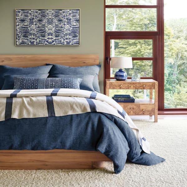 Holmstead Handwoven Wool Ivory 5 ft. x 8 ft. Indoor Area Rug