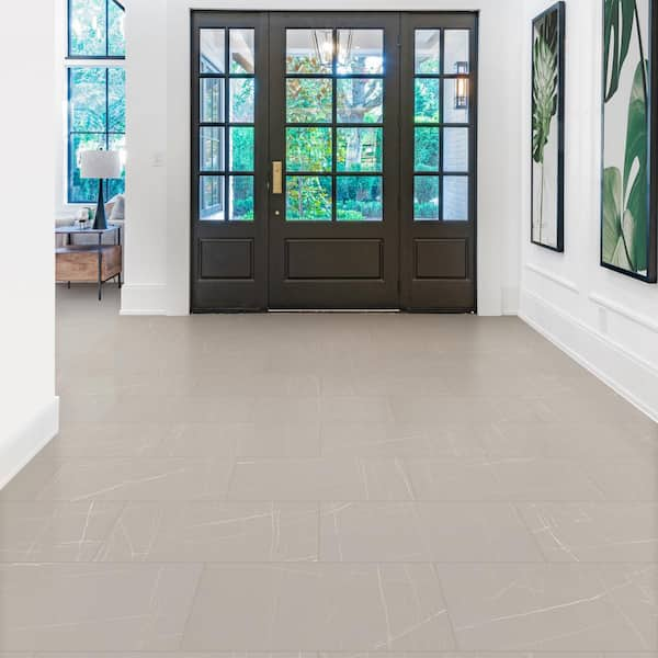 Avondale Manor Marble 22 MIL x 11.9 in. W x 23.8 in. L Click Lock Waterproof Vinyl Tile Flooring (17.7 sq. ft./case)