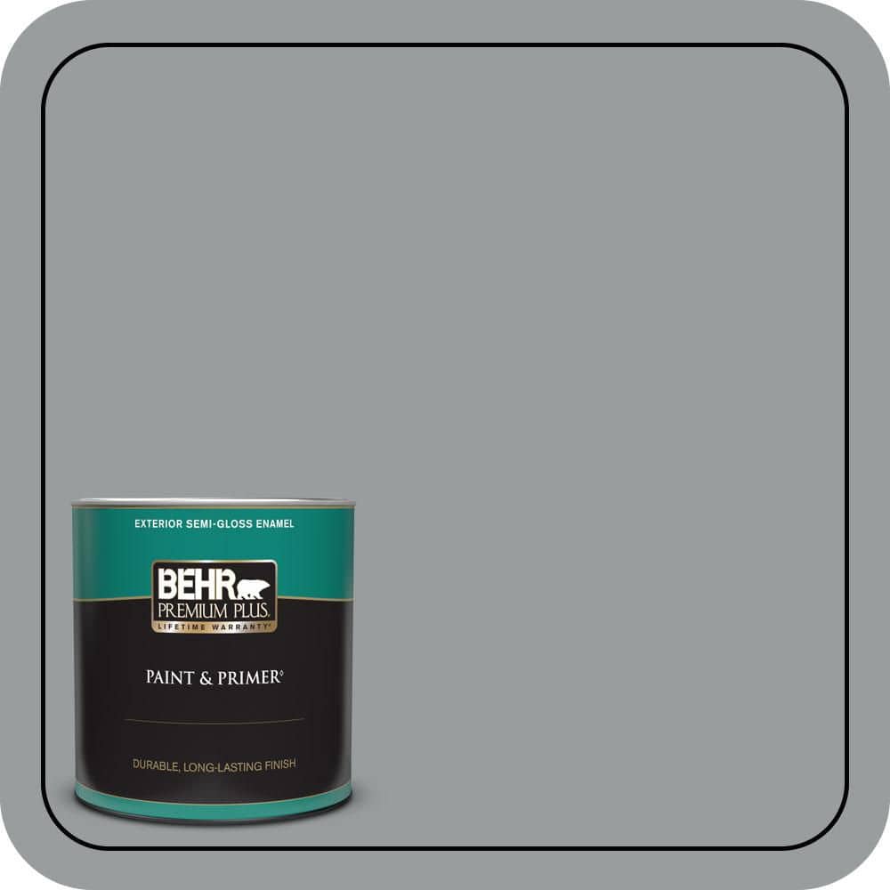 1 qt. #N500-4 Pencil Sketch Semi-Gloss Enamel Exterior Paint & Primer price history on PriceWatchPro