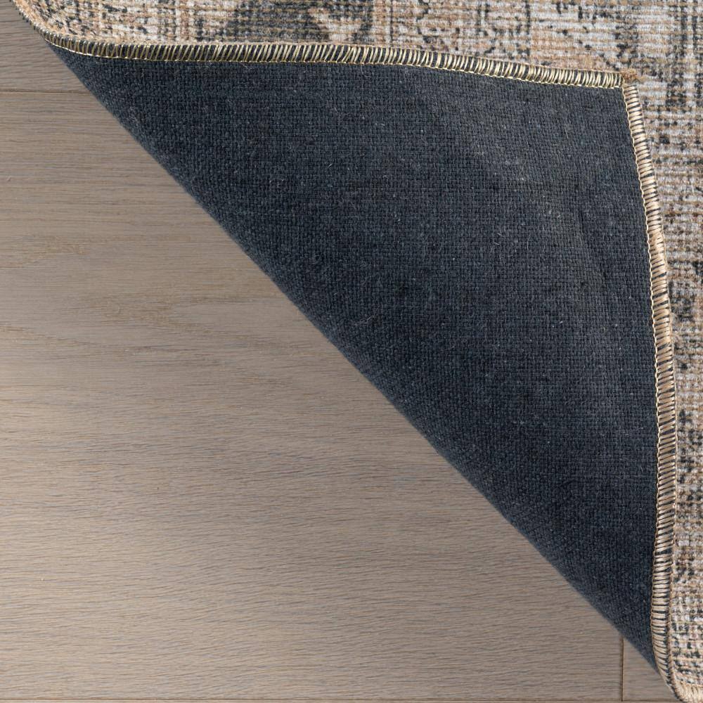 Deidra Brown Rectangular Synthetic 4' x 6' Area Rug
