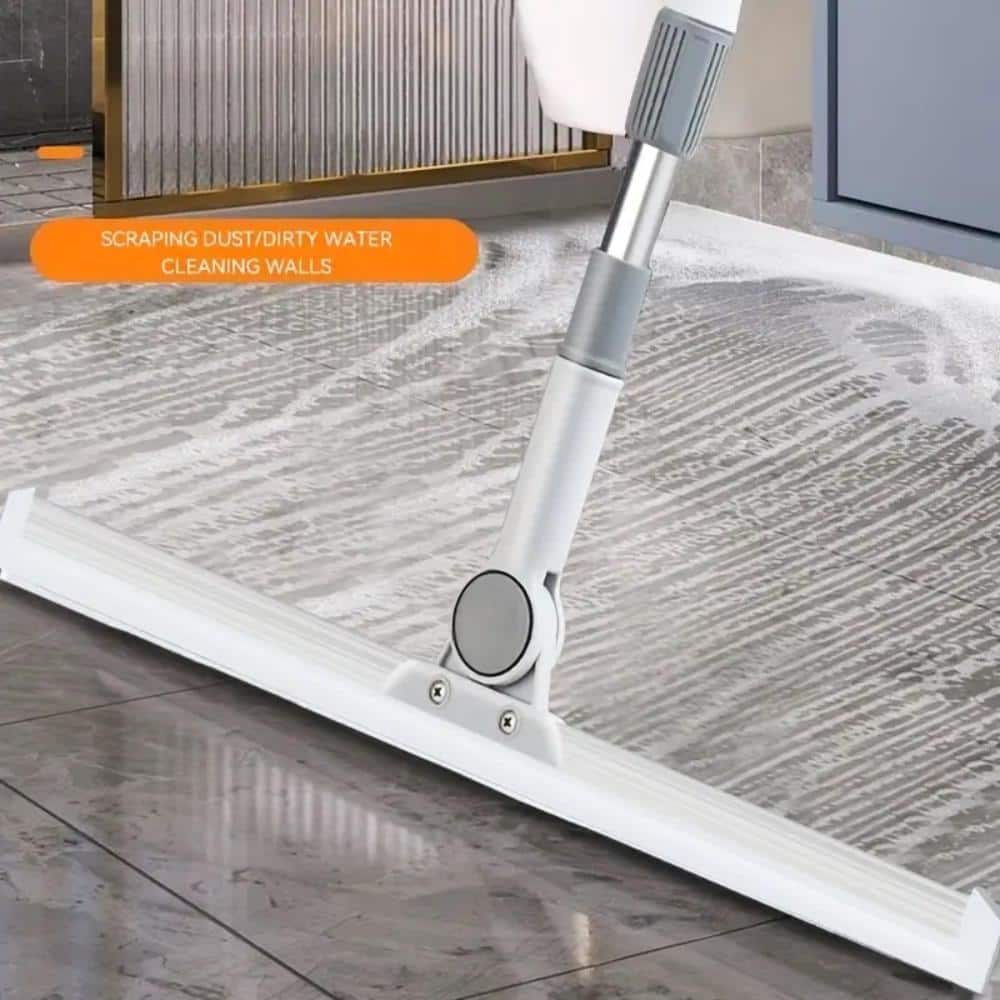 Rubber Window Cleaning Squeegee & Floor, Countertop Scraper, Glass