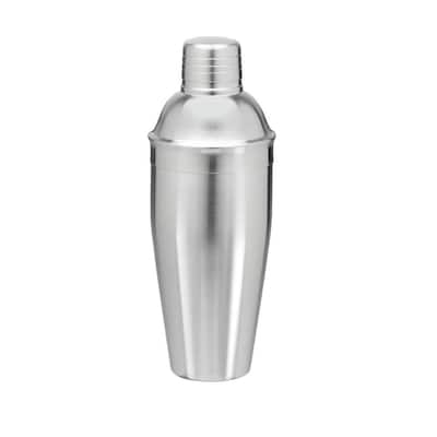 24 oz. Cocktail Shaker in Brushed Stainless Steel