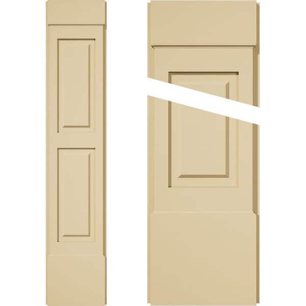 Ekena Millwork 2 in. D x 12 in. W x 60 in. L Primed Polyurethane Pilaster 1- Pack