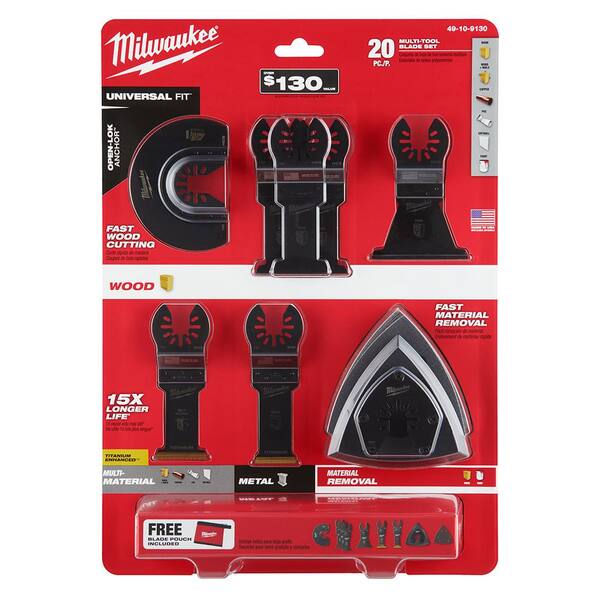 Milwaukee 48-90-1000 Multi-Tool Blade Kit