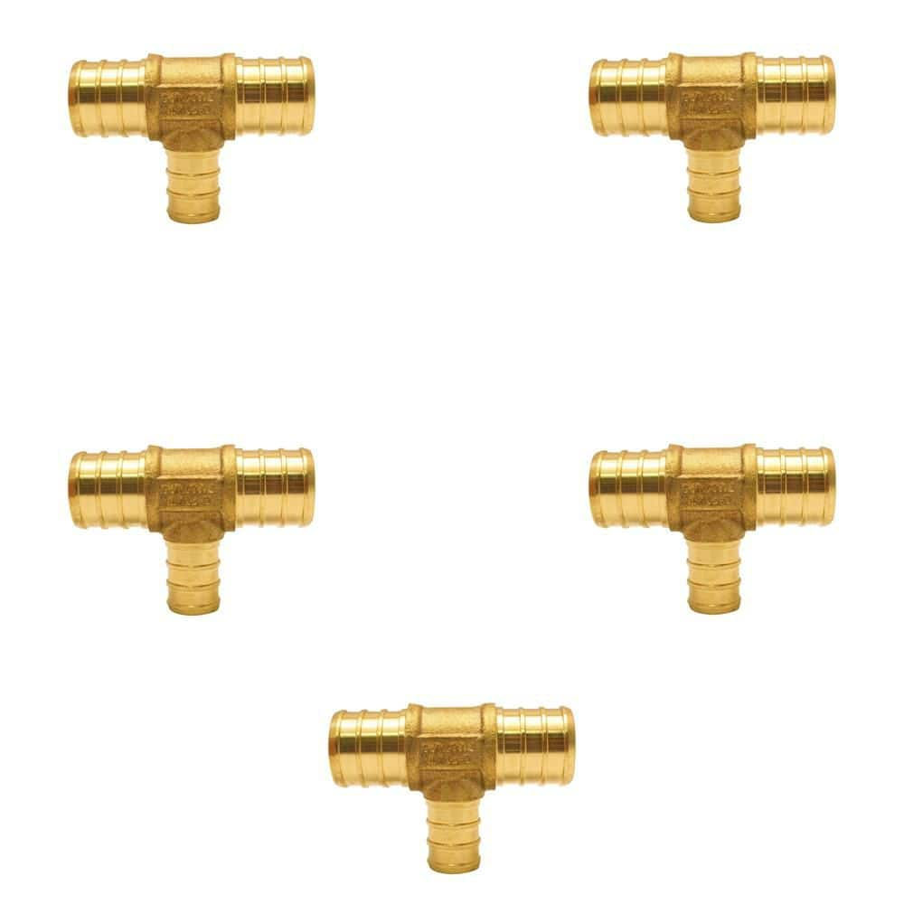 Conbraco Fitting Pex Tee 3/4X3/4X1/2Brs APXT3434125PK