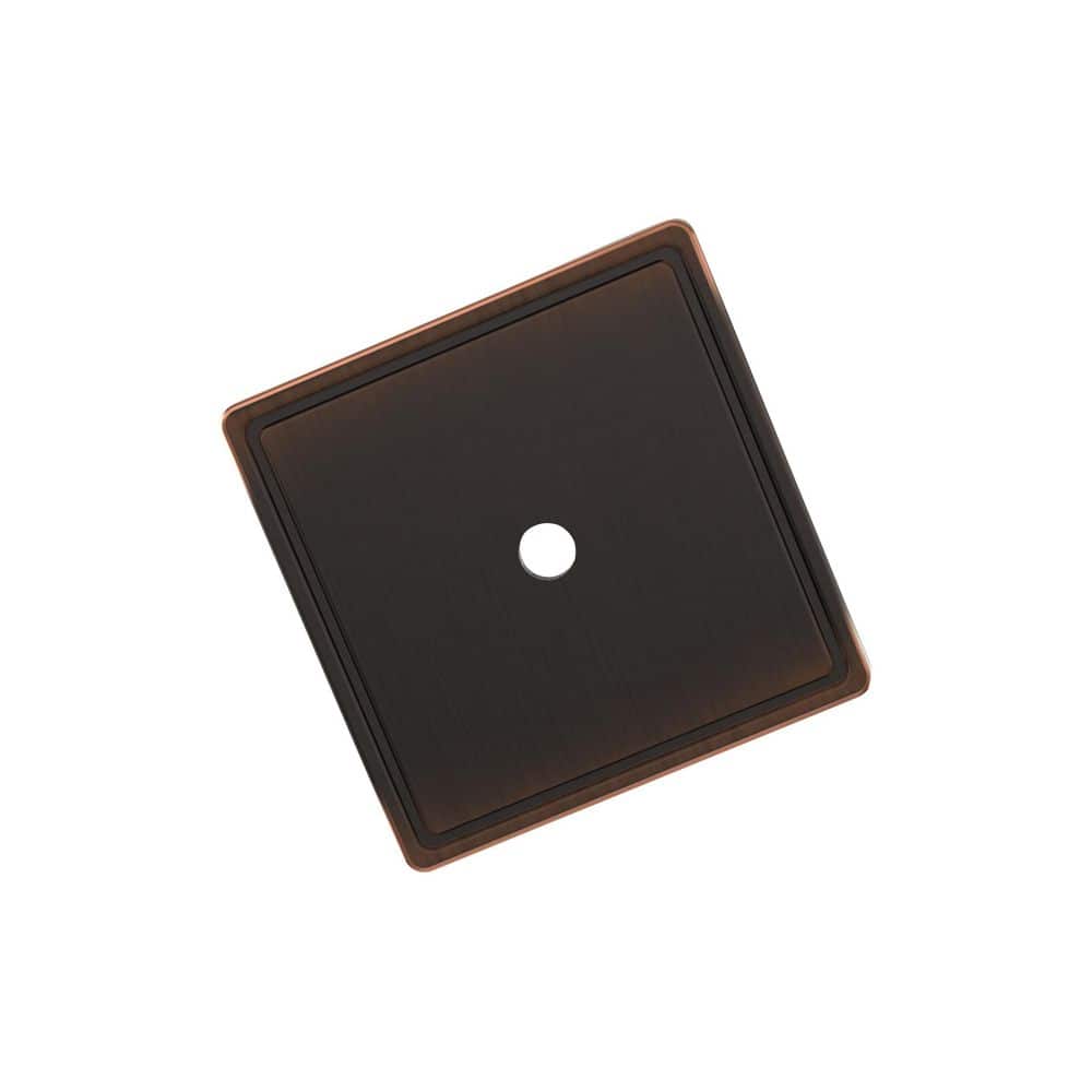 Thoreau 1-9/16 in. Square Oil-Rubbed Bronze Knob Cabinet Backplate price history on PriceWatchPro