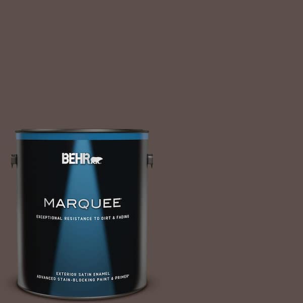 BEHR MARQUEE 1 gal. Home Decorators Collection #HDC-AC-07 Oak Creek Satin Enamel Exterior Paint & Primer