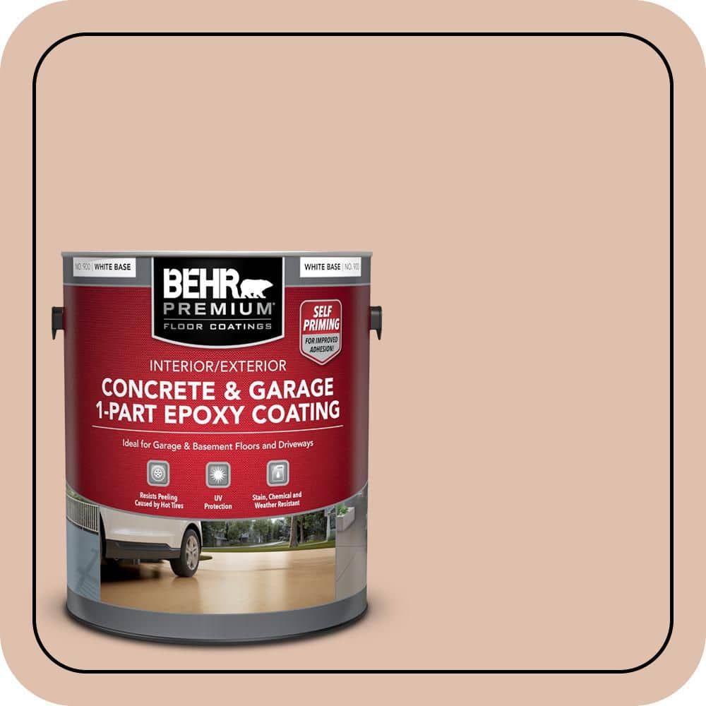 1 gal. #S200-2 Cinnamon Tea Self-Priming 1-Part Epoxy Satin Interior/Exterior Concrete and Garage Floor Paint price history on PriceWatchPro