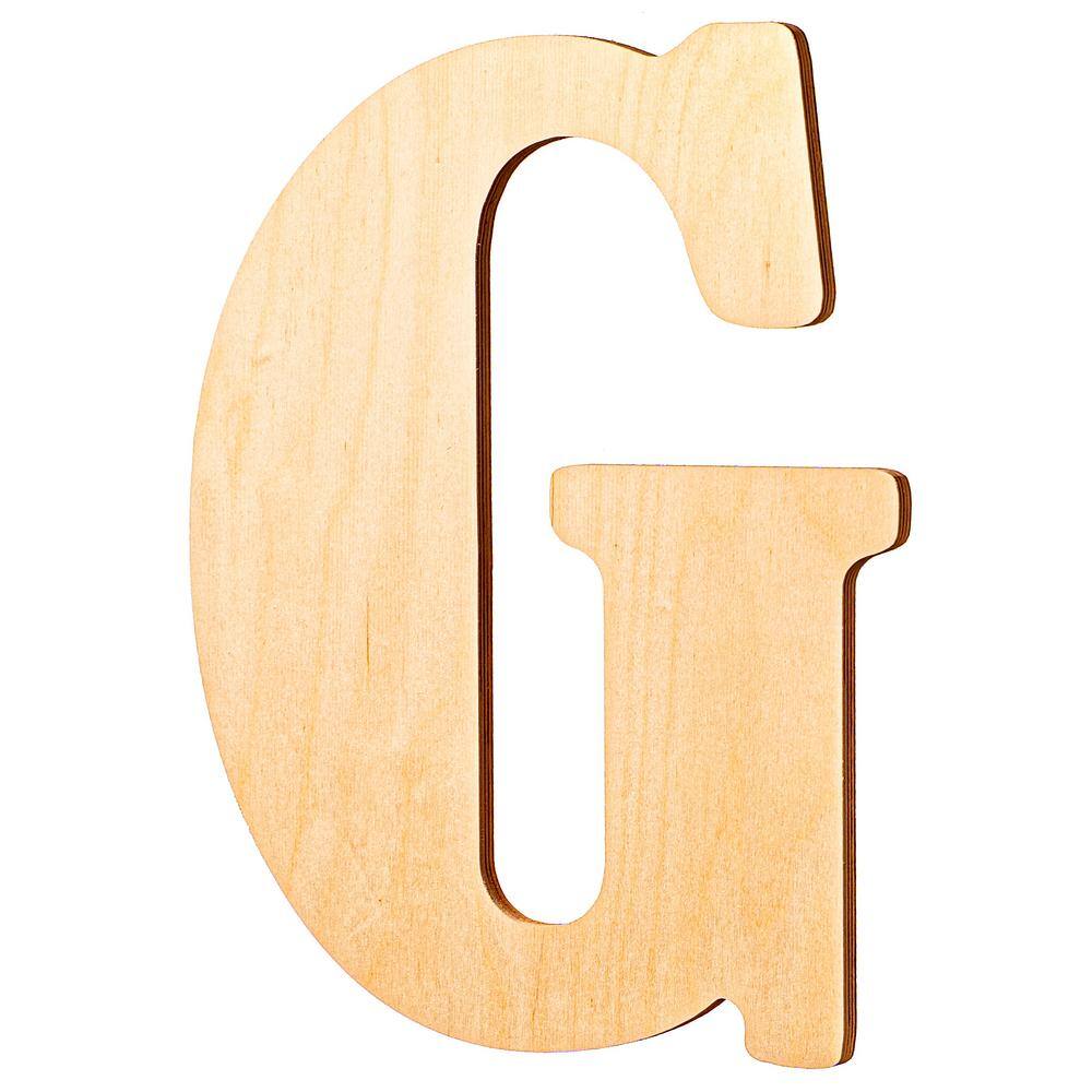 UNFINISHEDWOODCO 23-Inch Vintage Wood Letter Single Initial Wall Decor Monogram & Door Hanger Alphabet Wooden Decorative Letters for Baby Room 23 Tall - Number 4 
