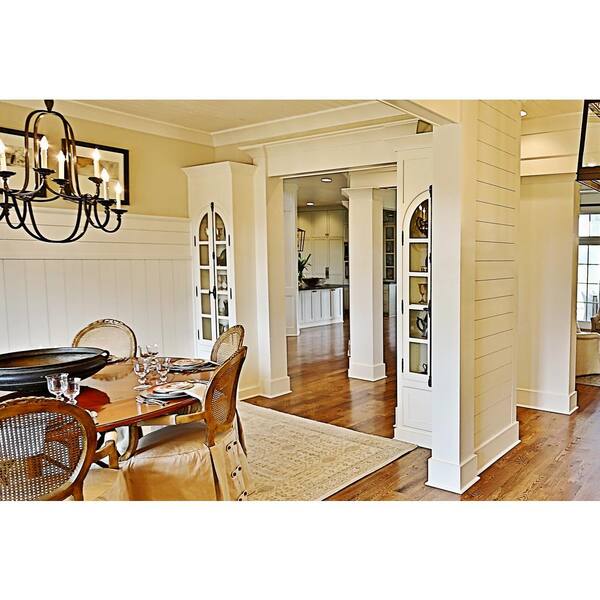 Pac Trim - .591 in. x 6.000 in. x 8 ft. Primed MDF Shiplap Interior Siding (8-Pack)