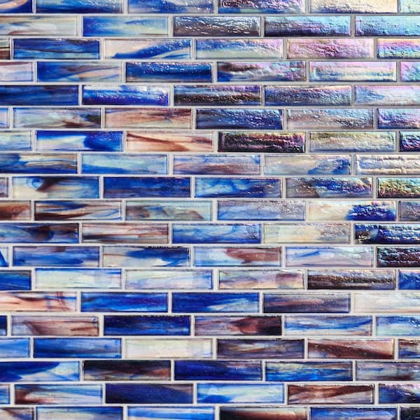 Reviews For Ivy Hill Tile Waterscape Cove Blue 11 82 In X 12 In