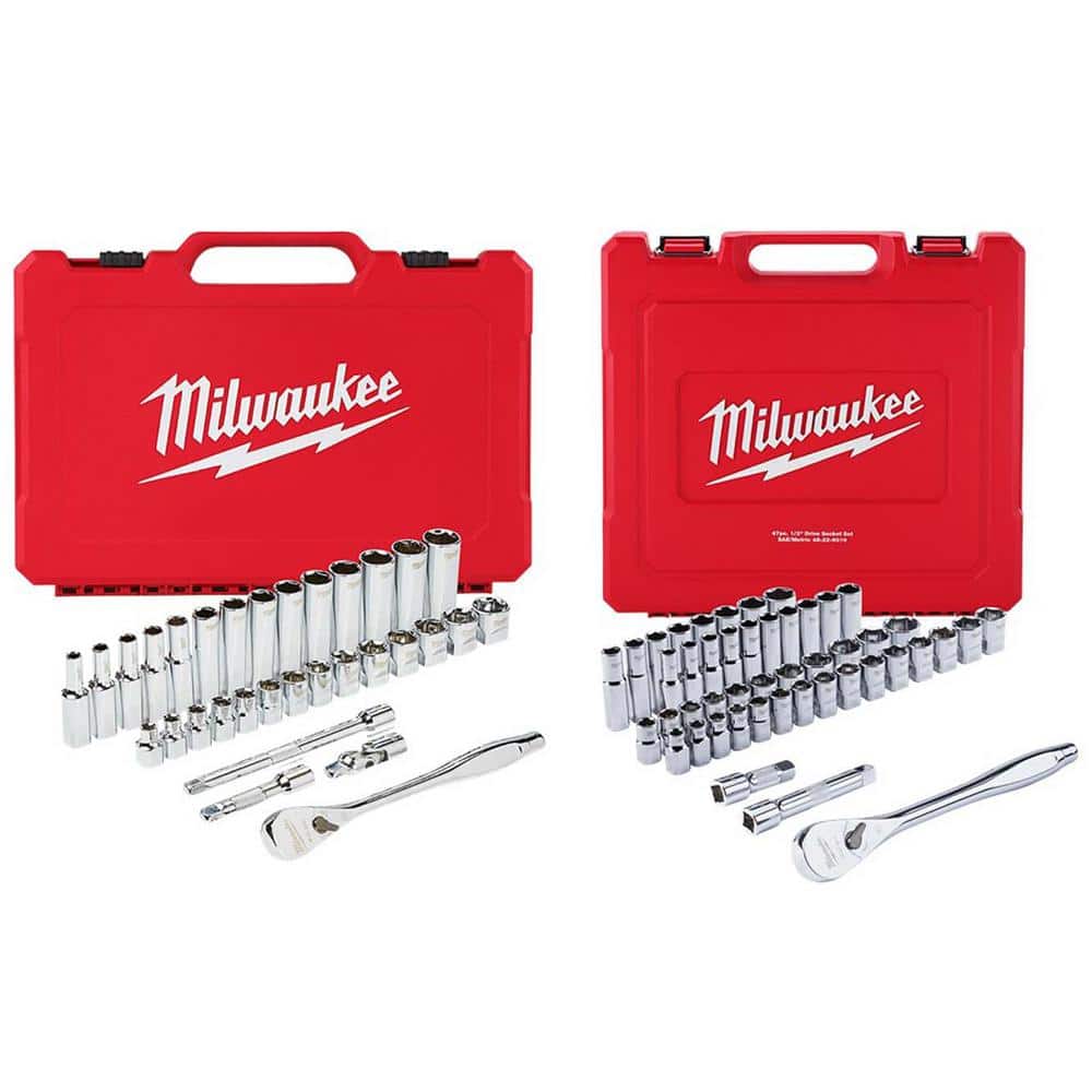 3/8 in. Drive Metric Ratchet/Socket Mechanics Tool Set with 1/2 in. Drive SAE/Metric Ratchet/Socket Set (79-Piece) price history on PriceWatchPro