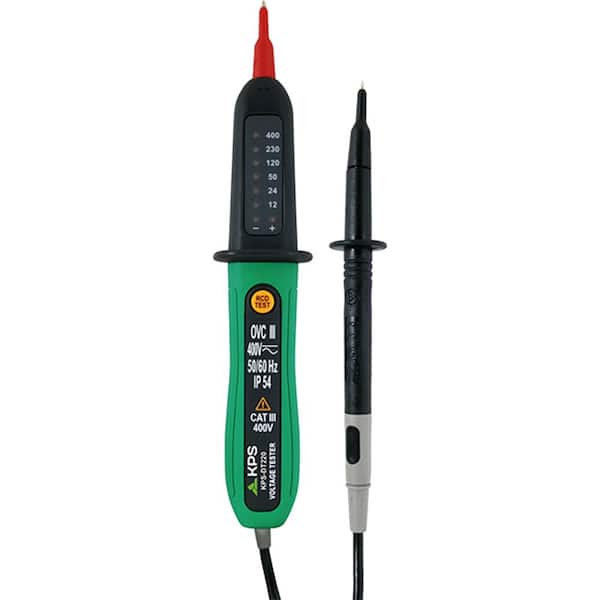 KPS Voltage Meter 12-Volt to 400-Volt and RCD Testing