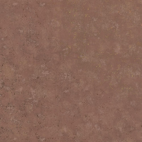 Brewster Distressed Textures Dark Red Wallpaper Sample