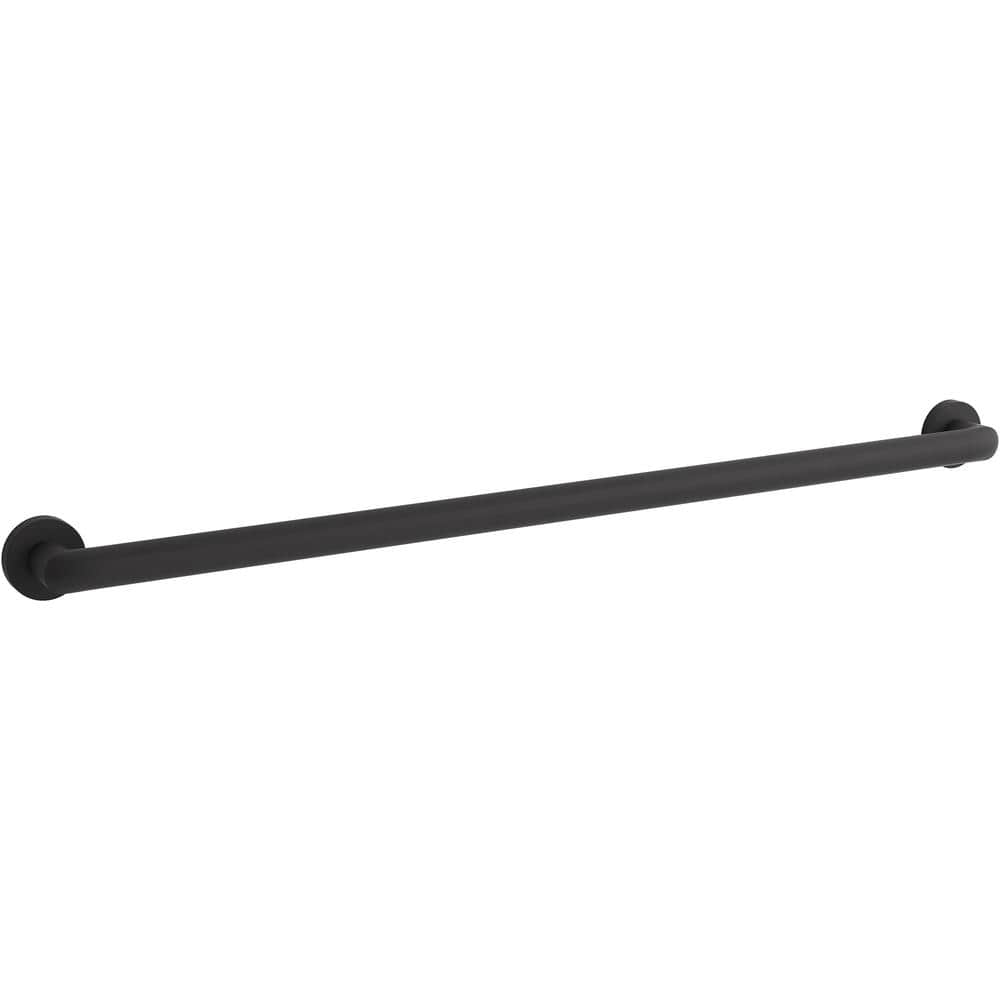 KOHLER Kumin 36 in. Grab Bar in Matte Black K-24551-BL - The Home