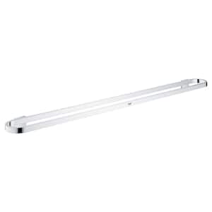 Selection 32 in. Wall Mounted Towel Bar in StarLight Chrome