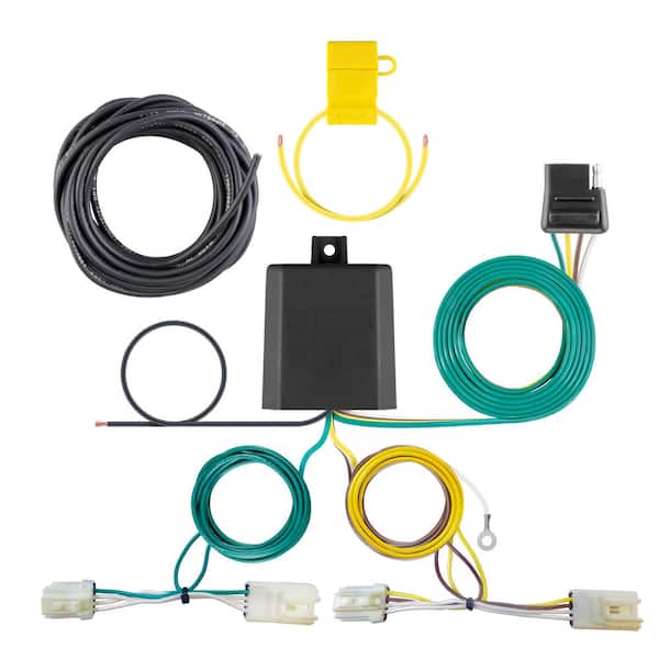 CURT Custom Wiring Harness 4-Way Flat Output Select Nissan Murano