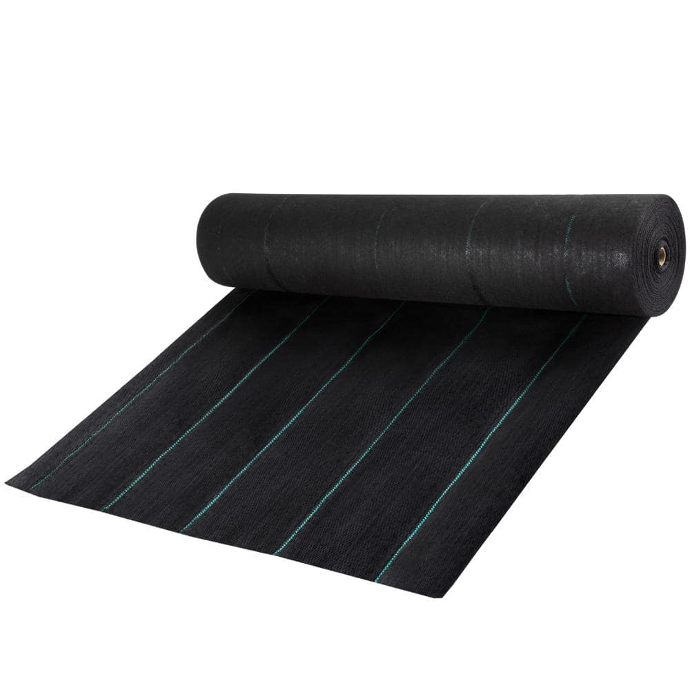 5 ft. x 250 ft. 5 oz Woven Weed Barrier Landscape Fabric Heavy Duty Ground Cover Black price history on PriceWatchPro