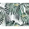 OhPopsi Tropical Leaves Wall Mural WALS0211 - The Home Depot