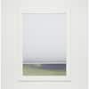 Perfect Lift Window Treatment Cut-to-Width White Cordless Blackout Eco Polyester Honeycomb Cellular Shade 24 in. W x 48 in. L QMWT240480