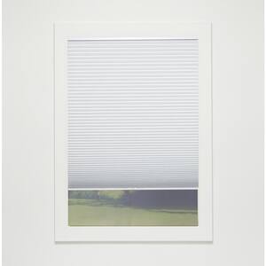 White Cordless Blackout Eco Polyester Cellular Shades - 43 in. W. x 42 in. L