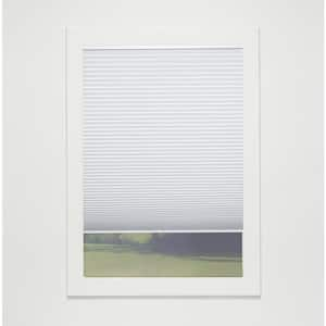 White Cordless Blackout Eco Polyester Cellular Shades - 43.5 in. W x 60 in. L