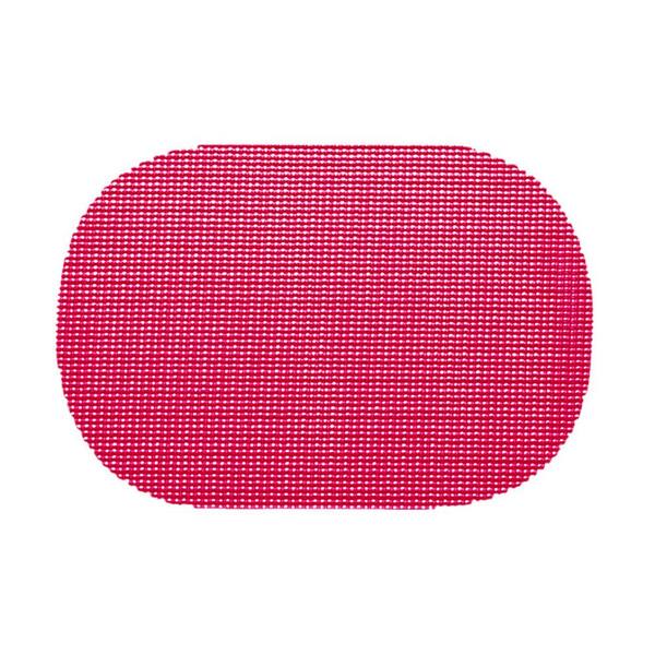 Kraftware Pink Yarrow Fishnet Oval Placemat (Set of 12)
