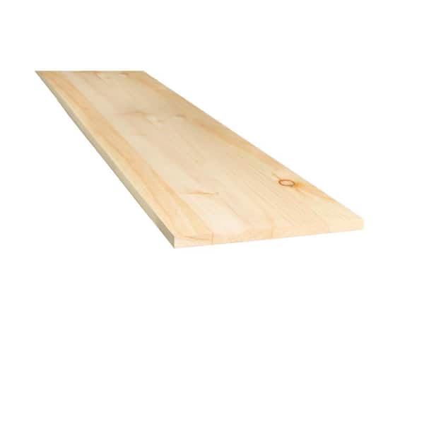 0.656 in. x 11.75 in. x 36 in. Pine Edge Glue Panel