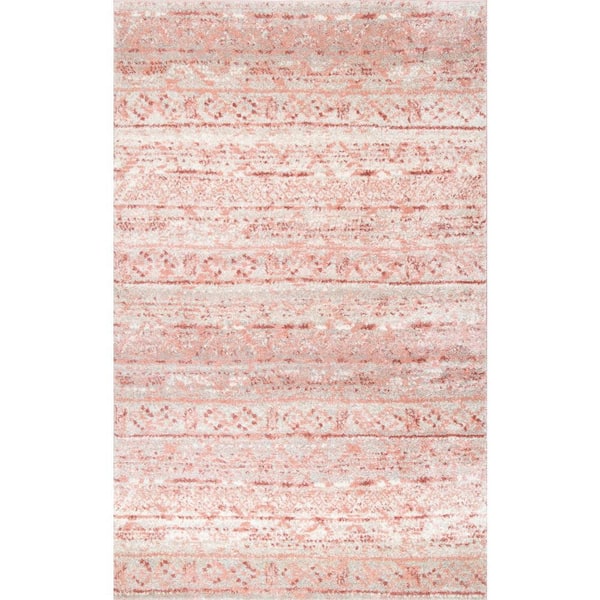 nuLOOM Sunniva Moroccan Pink 4 ft. x 6 ft. Area Rug