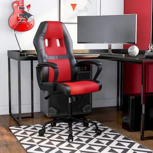 Aleni Regular Red Breathable Mesh Office Chair with Adjustable Heigh