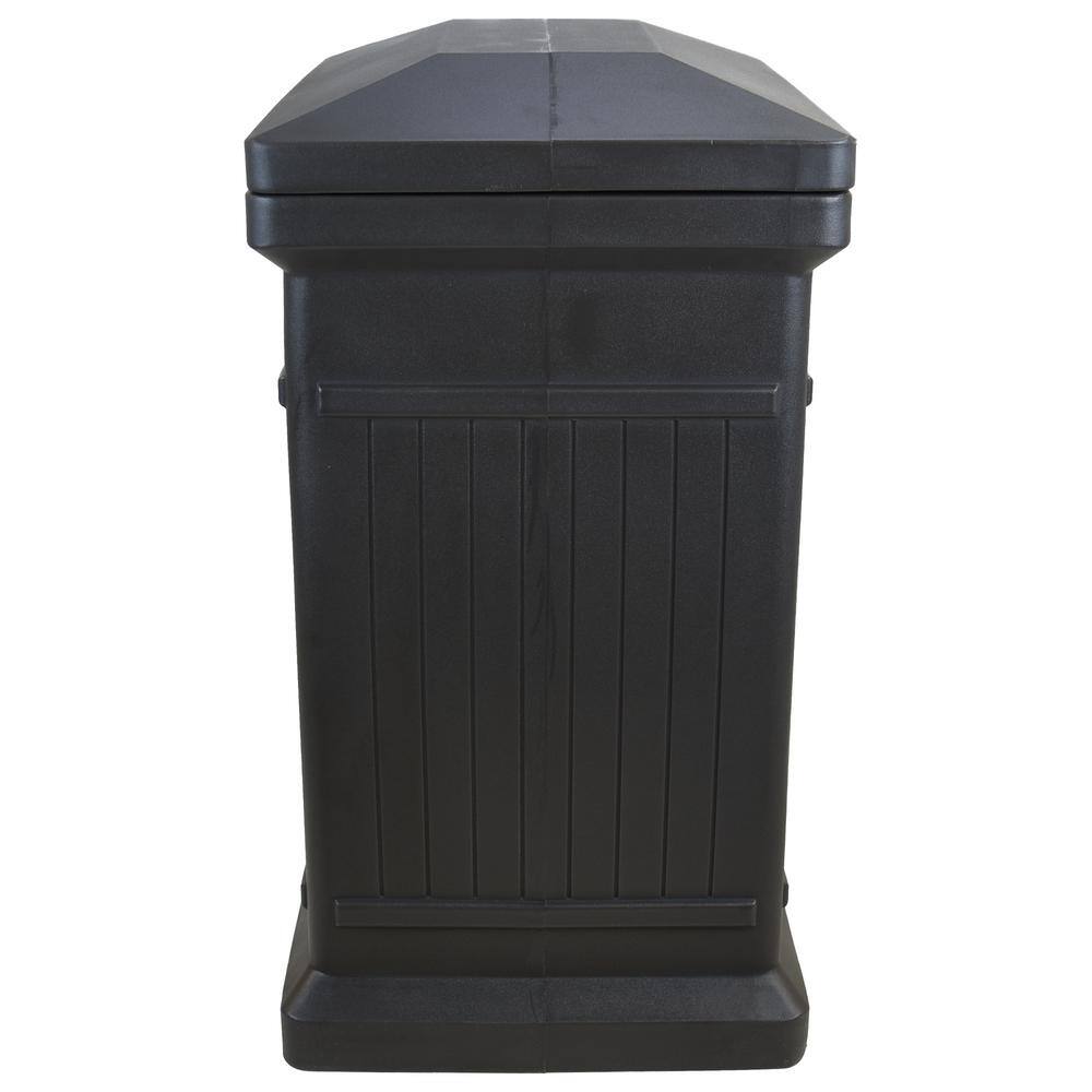 Graphite Vertical Plastic Package Delivery Box