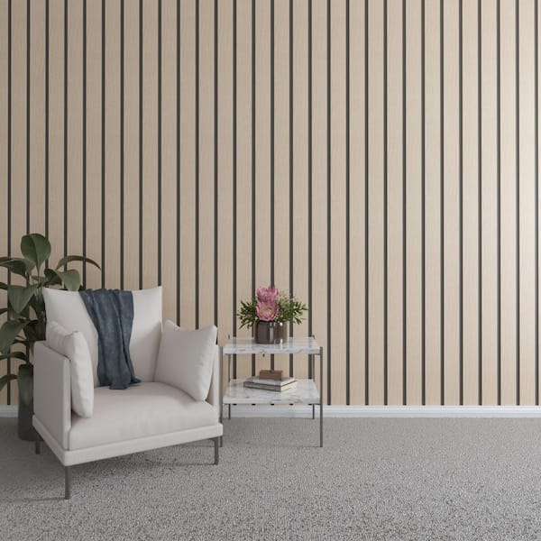 Ekena Millwork 94 in. H x 4 in. W Slatwall Panels in Red Oak 11-Pack