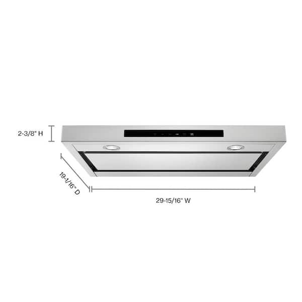 KitchenAid Range Hood (KVUB400GSS) - Stainless Steel KitchenAid Range Hood (KVUB400GSS) - Stainless Steel