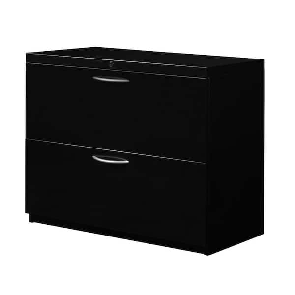 Regency Fusion Black 30 in. 2-Drawer Lateral File