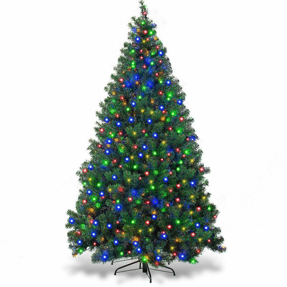 Reviews for Costway 7.5 ft. PreLit Dense Artificial Christmas Tree