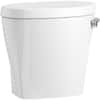 KOHLER Betello 1.28 GPF Single Flush Toilet Tank Only In White K-20203 ...