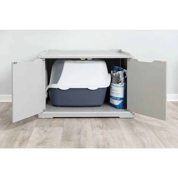 TRIXIE XL Cat Furniture Litter Box Enclosure With Drawer, Hidden Litter
