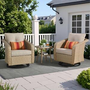WAKE × Setinn Tour Porch 3P Set POLYWOOD Grant Park Mahogany Plastic Patio 4-Piece Deep