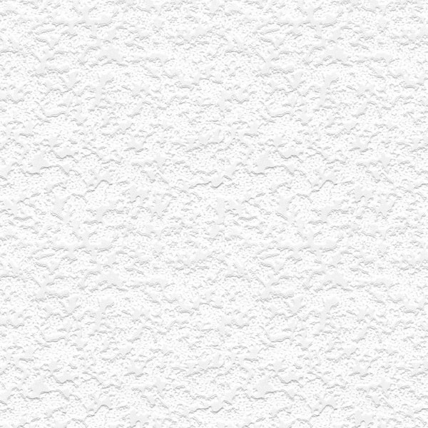 Heavy Stipple White Paintable Wallpaper